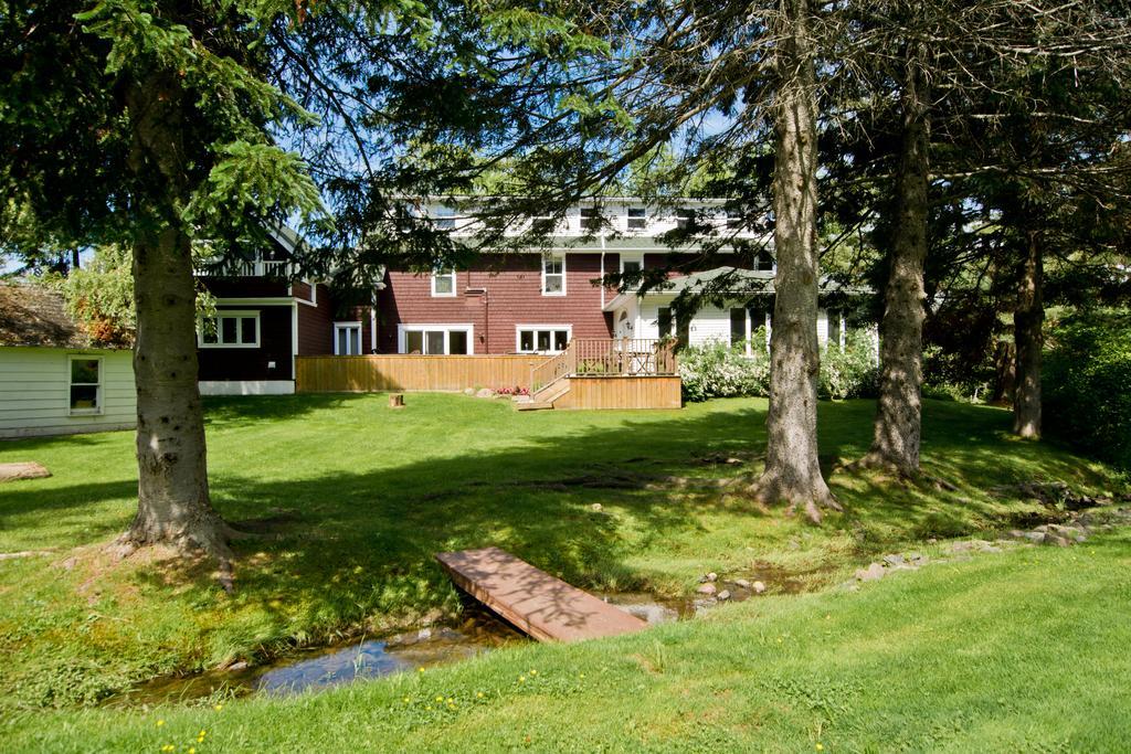 Auberge la Raveaudière North Hatley Esterno foto