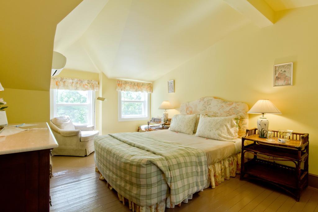 Auberge la Raveaudière North Hatley Esterno foto